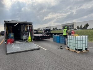 Emergency spill response and contaminate transfer